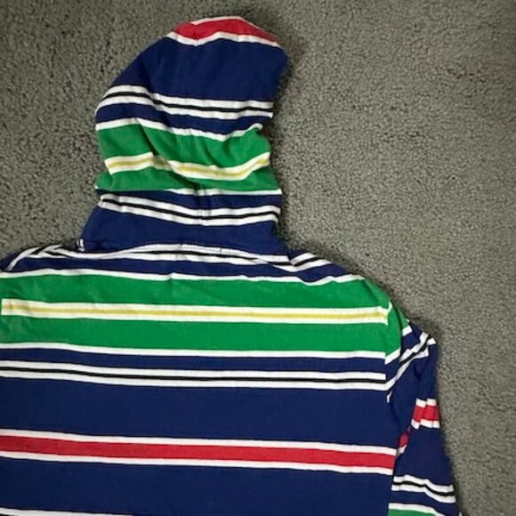 Polo Ralph Lauren Men's Colored Striped Jersey Hooded T-Shirt in Sz. Small- EUC - Picture 11 of 11